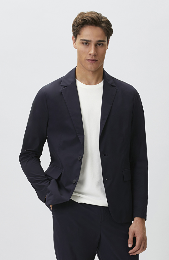 Lacivert Traveller Blazer Ceket