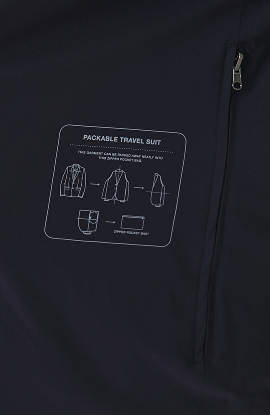 Lacivert Traveller Blazer Ceket