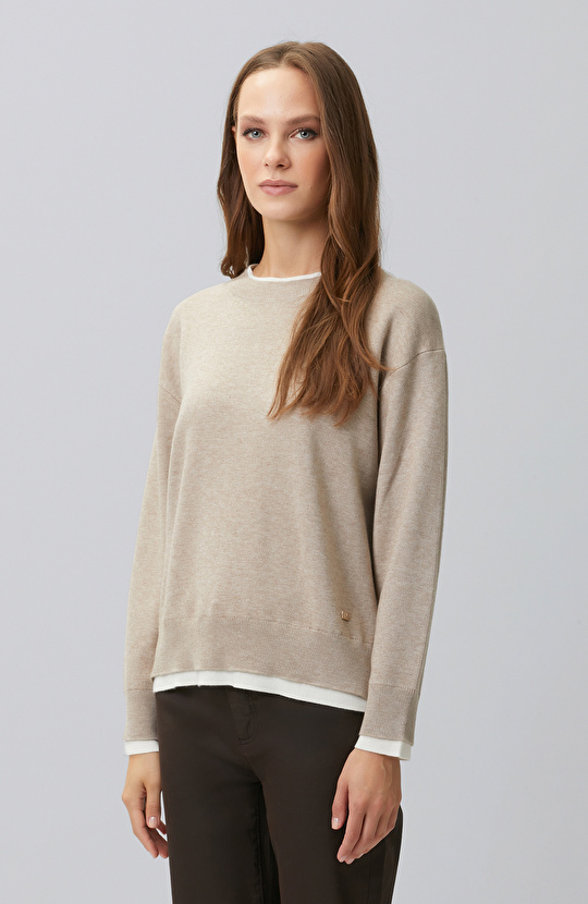 Double Color Oversize Knitwear