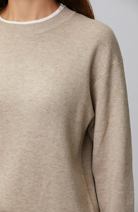 Double Color Oversize Knitwear