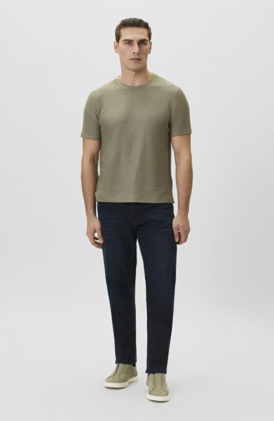 Haki Jakarlı T-shirt