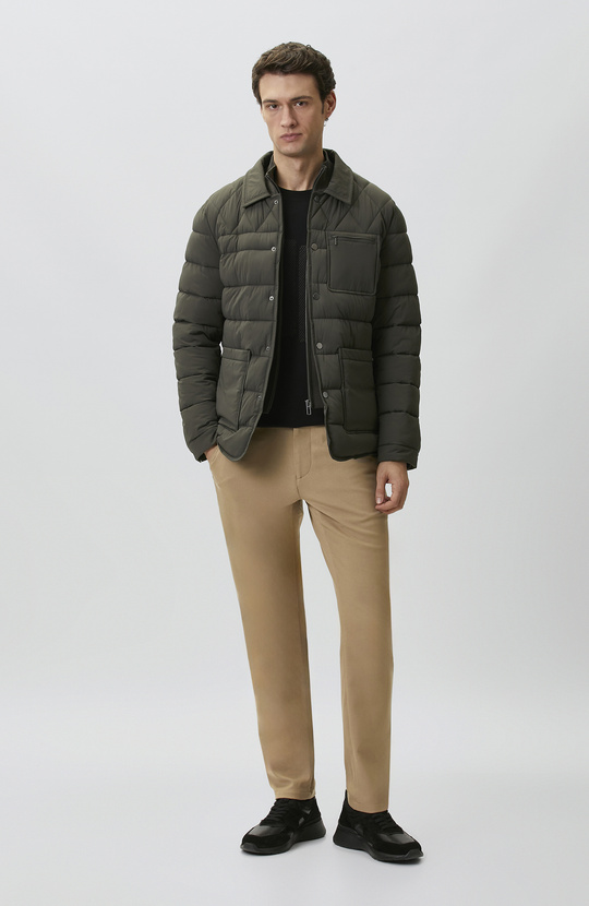 Khaki Outfitted Jacket