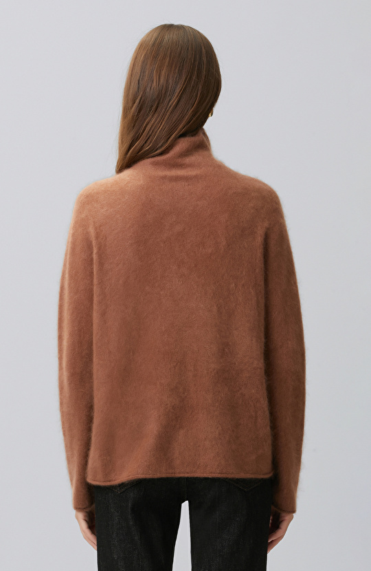 Limited Bronze Cashmere Knitwear Sweater