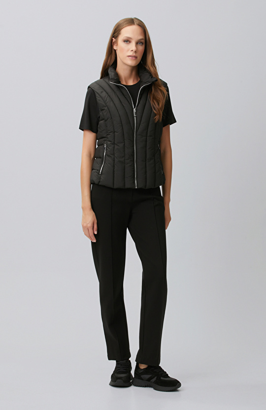Black Puffer Vest