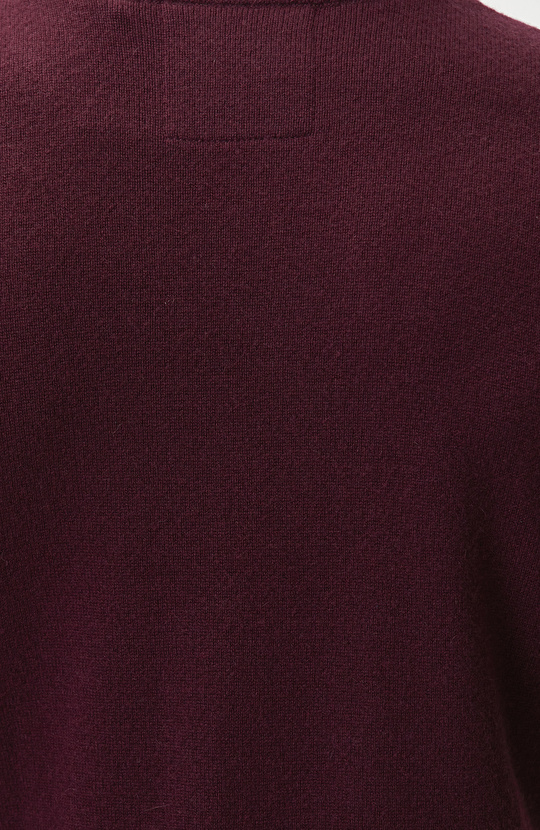 Limited Bordo Kaşmir Kazak