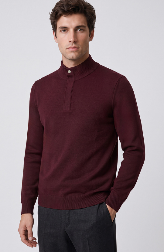Burgundy Sweater