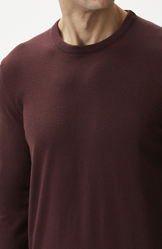 Bordo Basic Triko Kazak