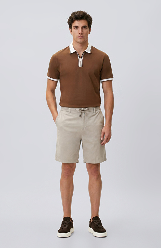 Kahverengi Pike T-shirt