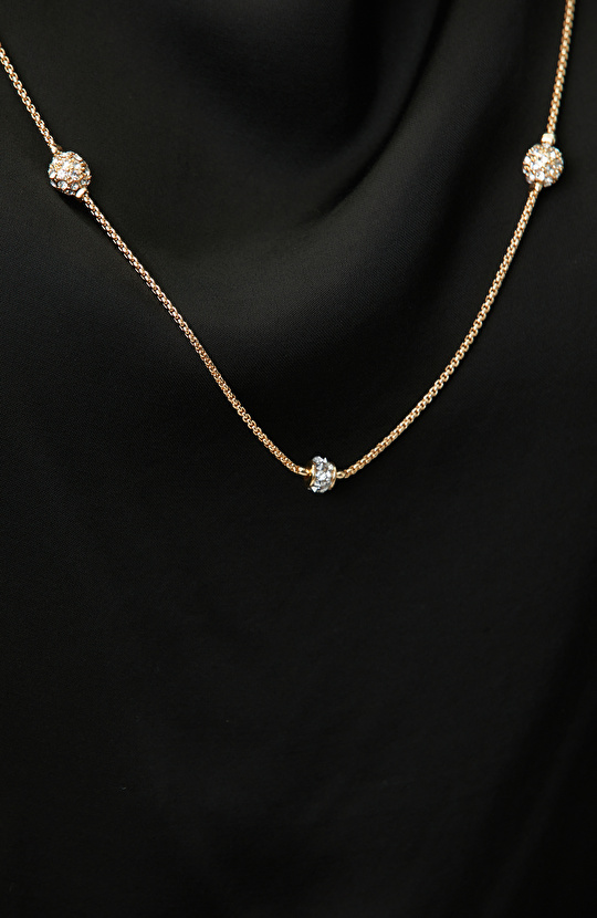 Gold Women's Long Necklace