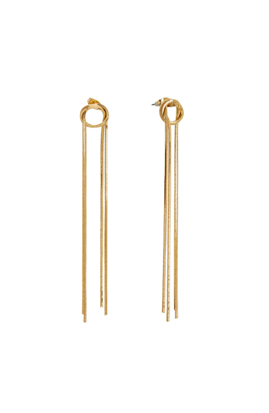 Gold Dangle Women's Earrings