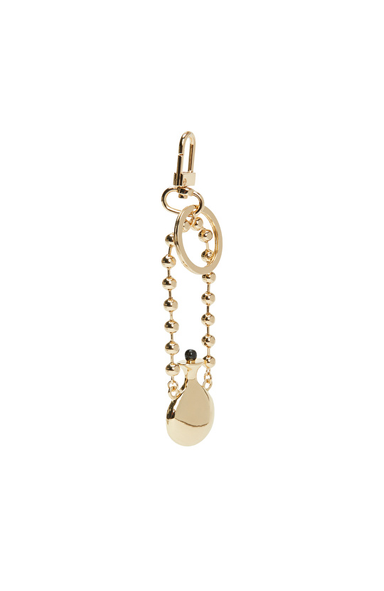 Gold Charm Keychain
