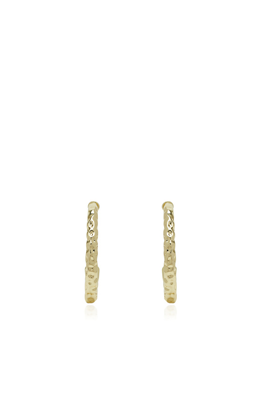 Gold Halka Küpe