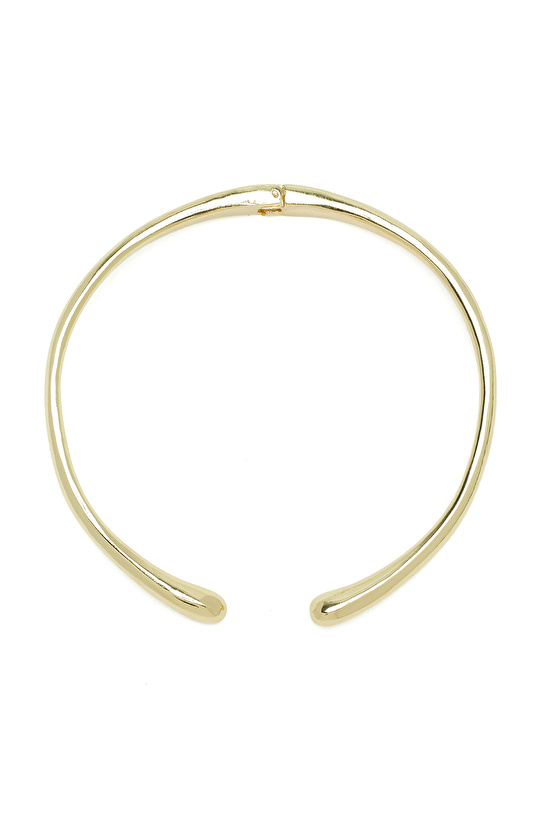 Gold Cuff Detaylı Kadın Kolye