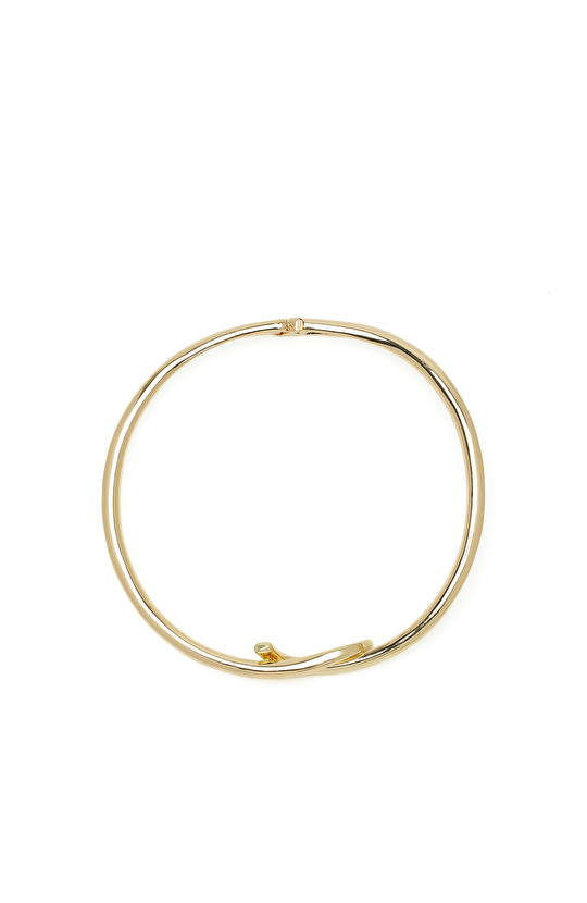 Gold Double Color Women's Choker Necklace
