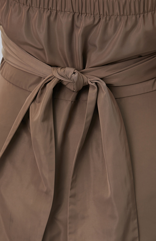 Vizon Halter Yaka Midi Boy Elbise