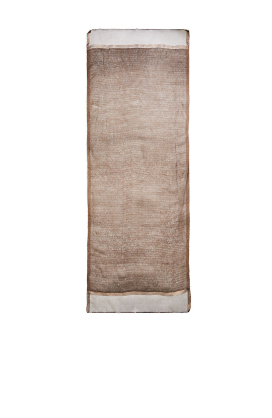 Brown Silk Blend Women's Shawl