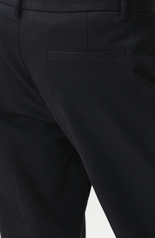 Navy Blue Modal Trousers