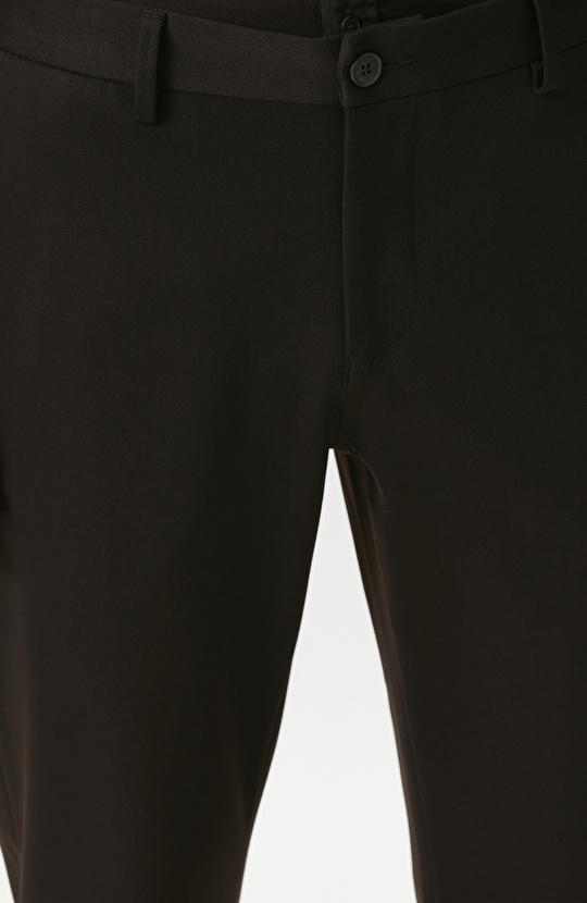 Brown Diagonal Trousers