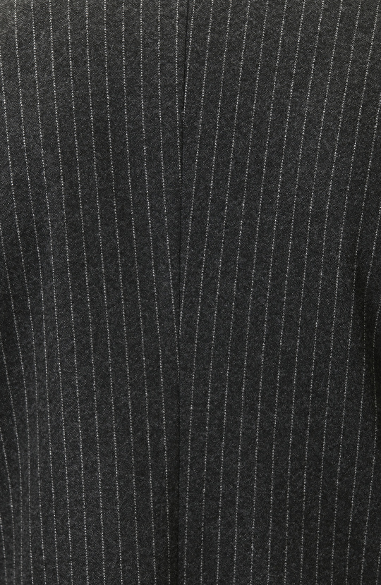 Anthracite Wool Double Breasted Collar Suit