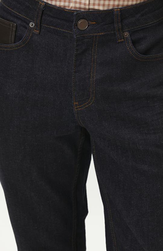 Lacivert Denim Pantolon