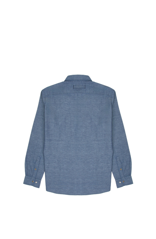 Comfort Fit Mavi Denim Gömlek