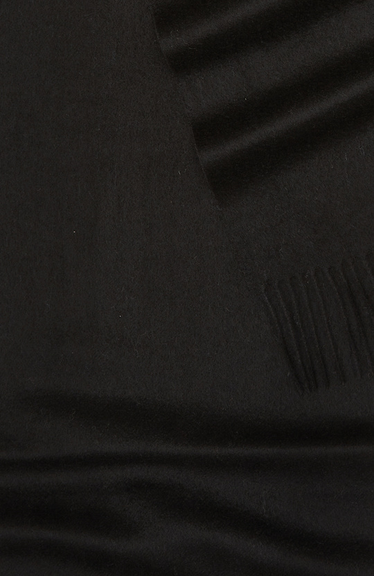 Black Men's Cashmere Scarf