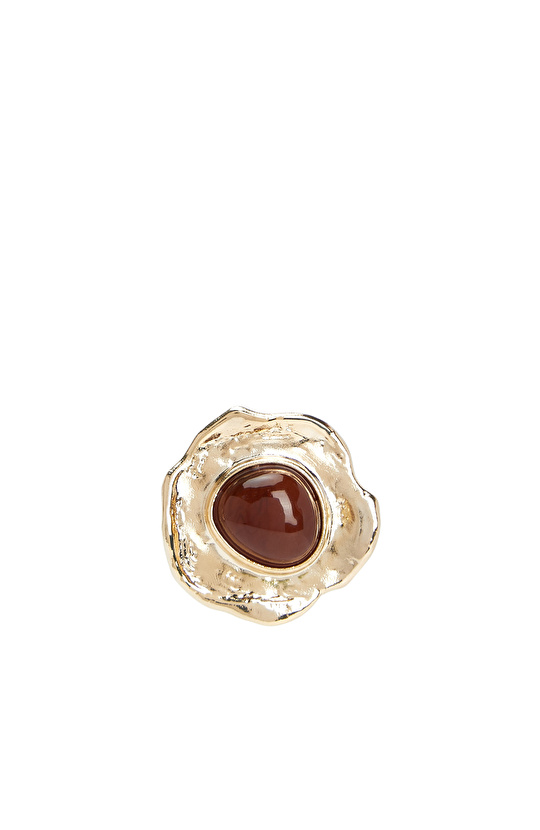 Gold Women's Brooch