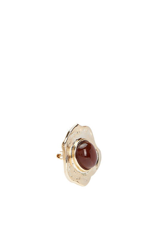Gold Women's Brooch