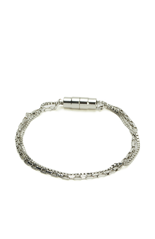 Silver Zincir Erkek Bileklik