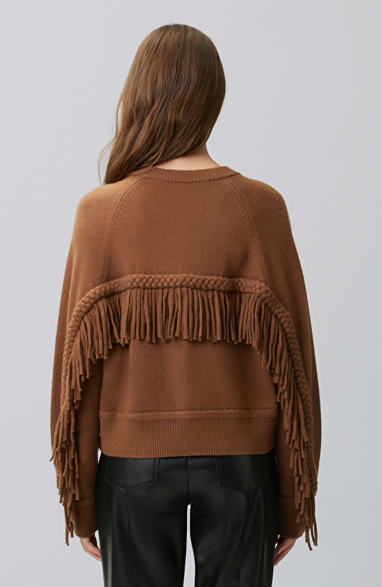 Limited Camel Yün Karışımlı Hırka