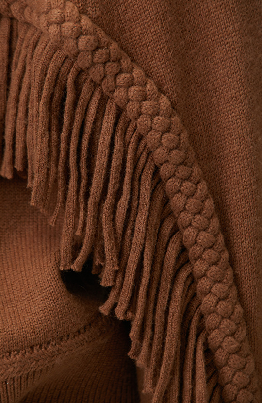 Limited Camel Yün Karışımlı Hırka