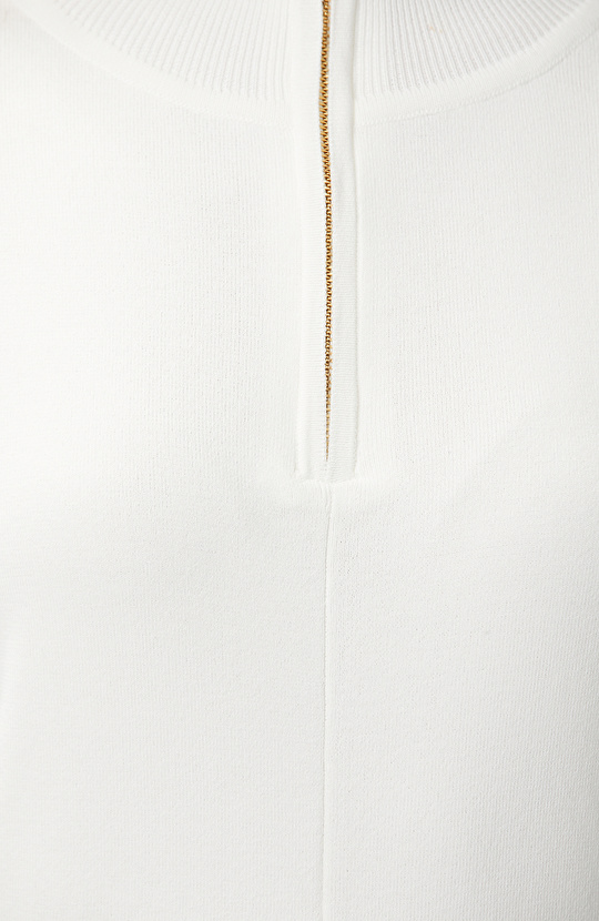 Ecru Loose Form Knitwear Sweater