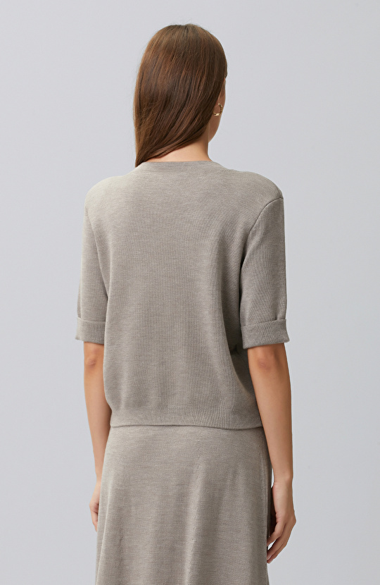 Mink Wool Cardigan