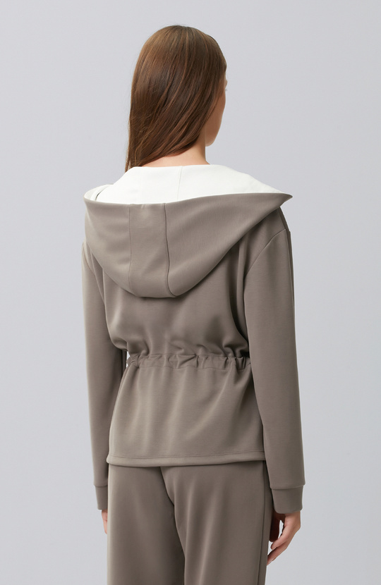 Vizon Modal Karışımlı Sweatshirt