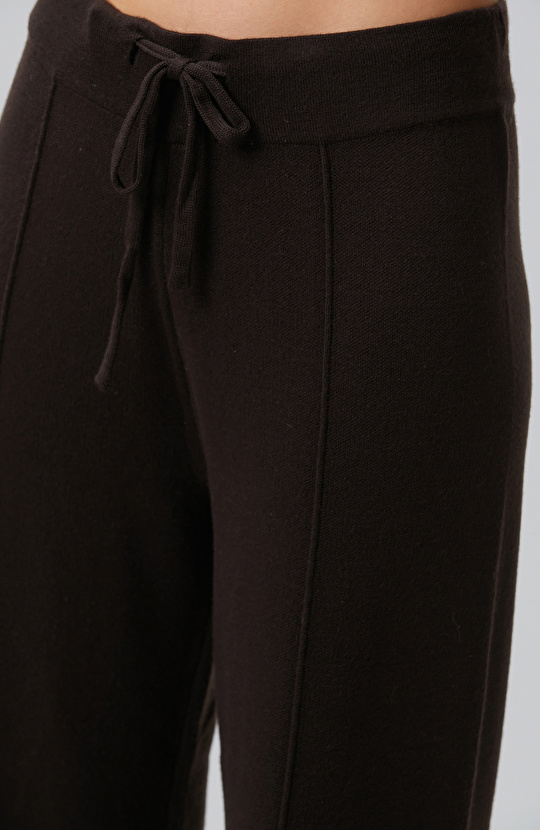 Bitter Brown Knitwear Sweatpants