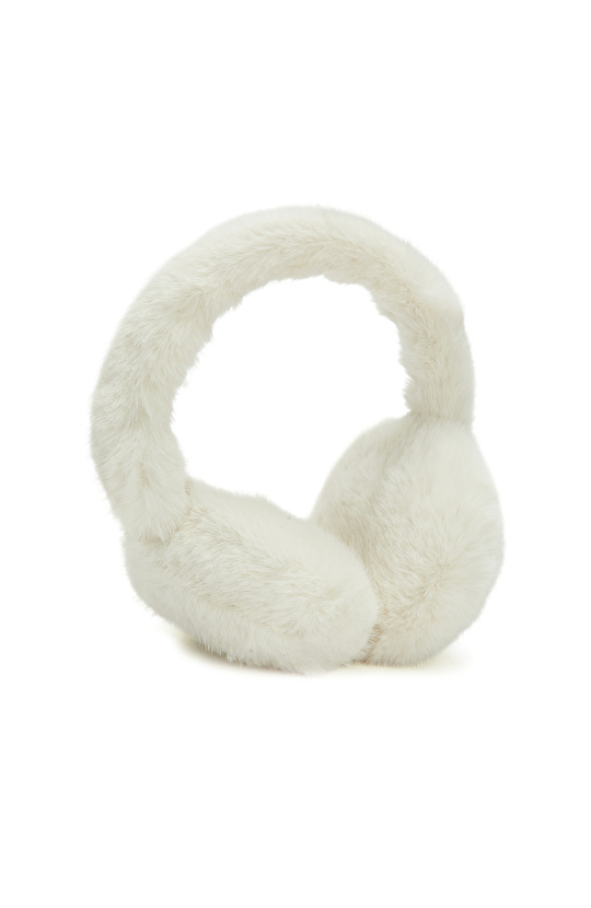 Ecru Women's Plush Headphones