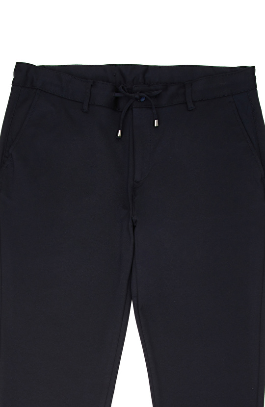 Lacivert Jogger Örme Pantolon