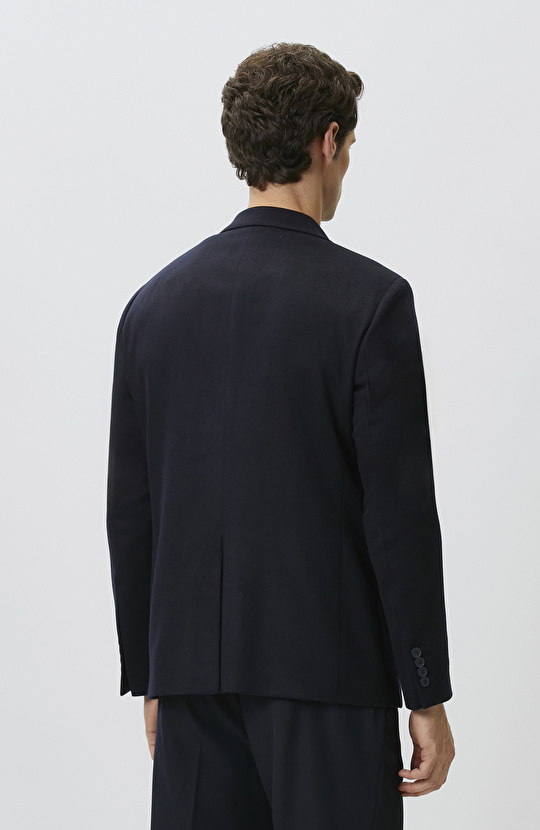 Limited Lacivert Kaşmir Ceket