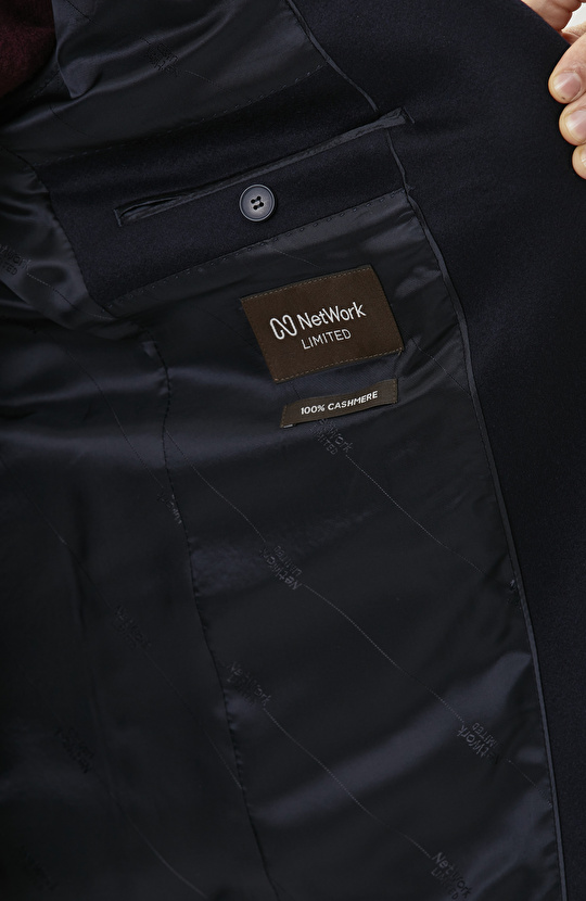 Limited Lacivert Kaşmir Ceket