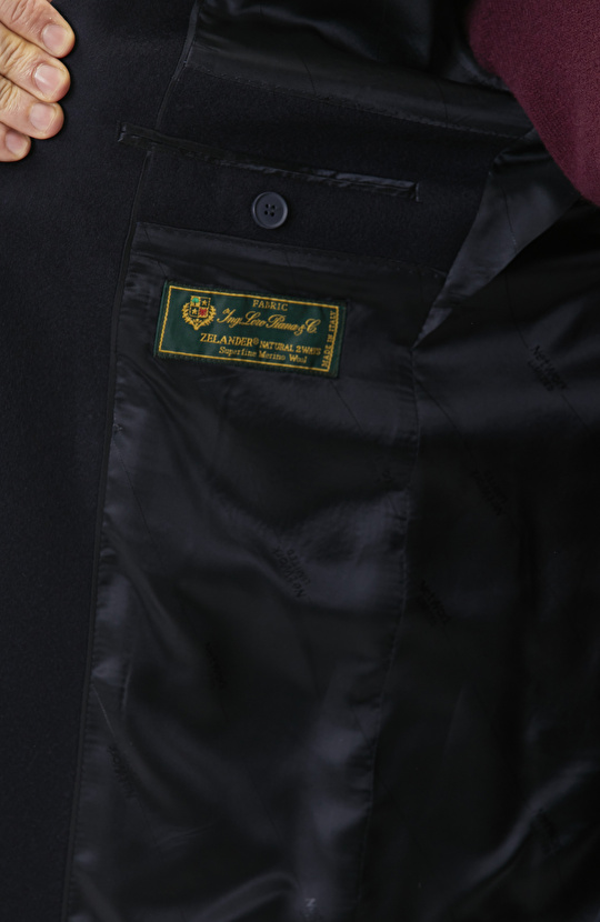 Limited Lacivert Kaşmir Ceket