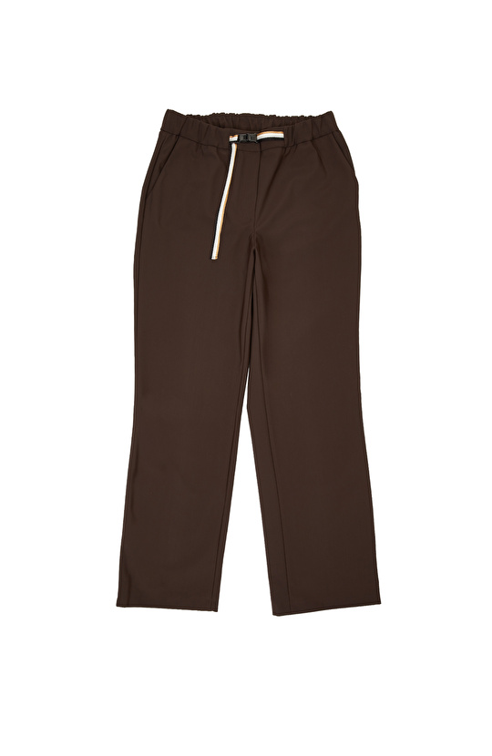 N-Tech Belt Detailed Straight Fit Trousers