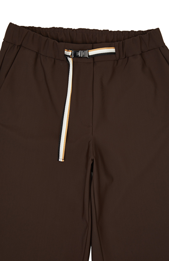N-Tech Belt Detailed Straight Fit Trousers
