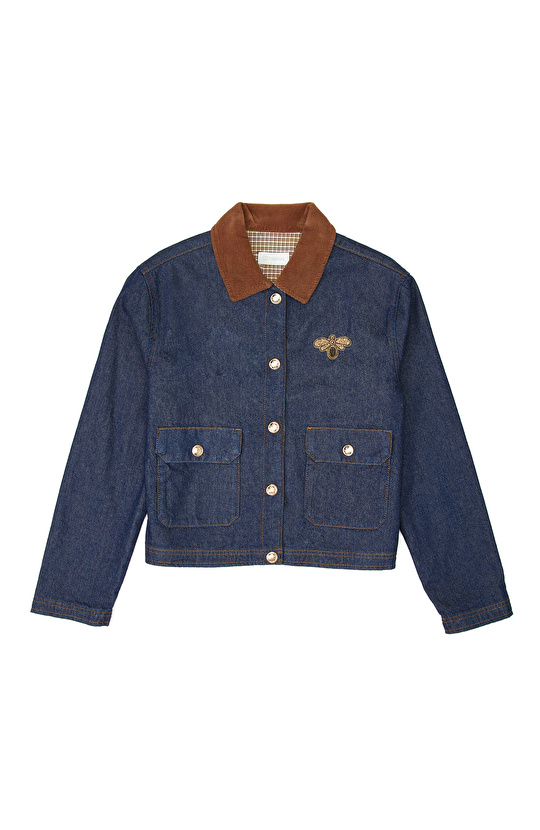 Indigo Yaka Garnili Denim Mont