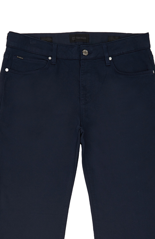 Lacivert Casual Pantolon