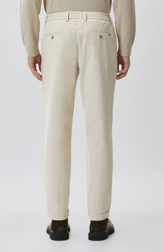 Taş Fitilli Kadife Casual Pantolon