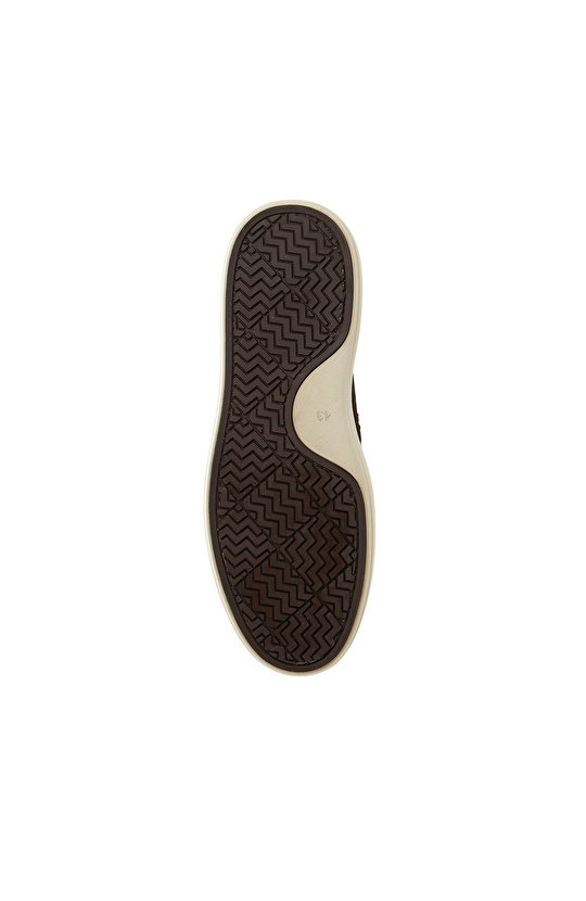 Kahverengi Toka Detaylı Erkek Süet Loafer