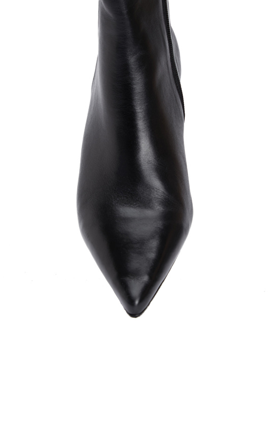 Black Women's Leather Boots