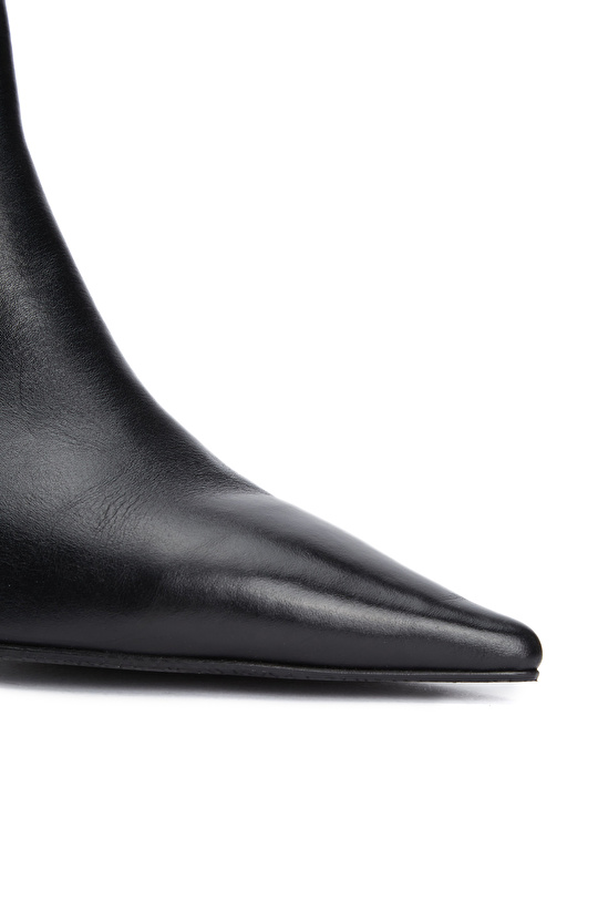 Black Women's Leather Boots