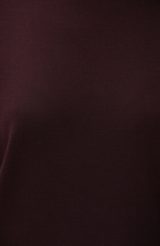 Bordo Bisiklet Yaka Basic Kazak