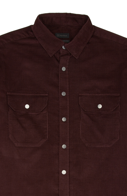 Burgundy Shirt